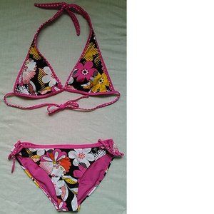 The Original Arizona Junior's 2-Piece Reversible Bikini Top and Bottom Swim Set